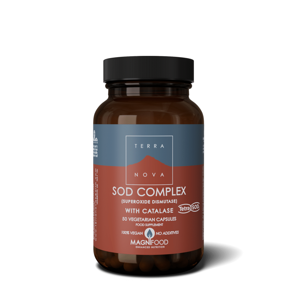 SOD Complex with Catalase, suplemento alimentar vegan